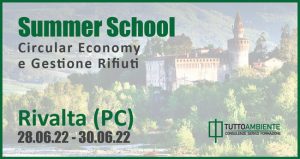 Summer School Circular Economy e Gestione Rifiuti a Rivalta (Piacenza)