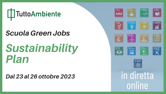 Corso Sustainability Plan ottobre 2023