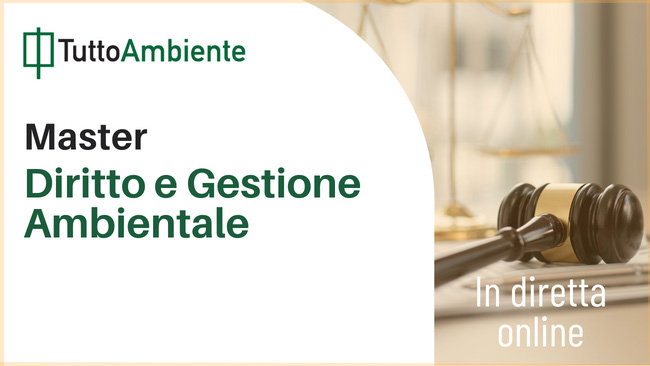 Master Diritto e Gestione Ambientale